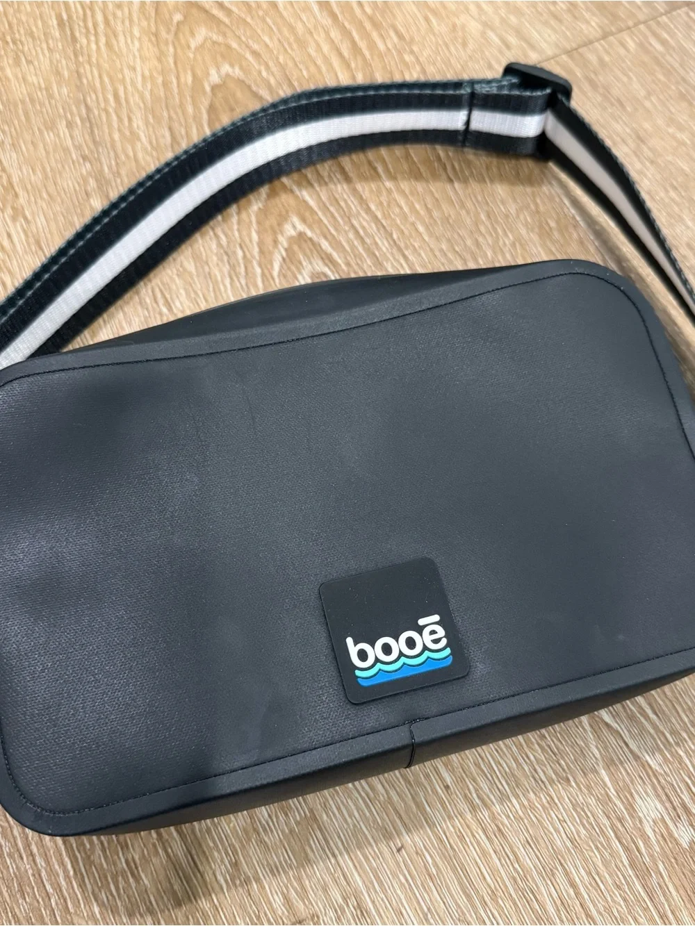Black Waterproof Phone Belt Case with Clear ID Window